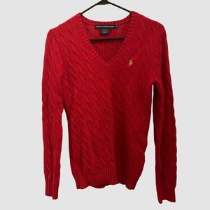 Ralph Lauren Sport cotton cable-knit sweater size M